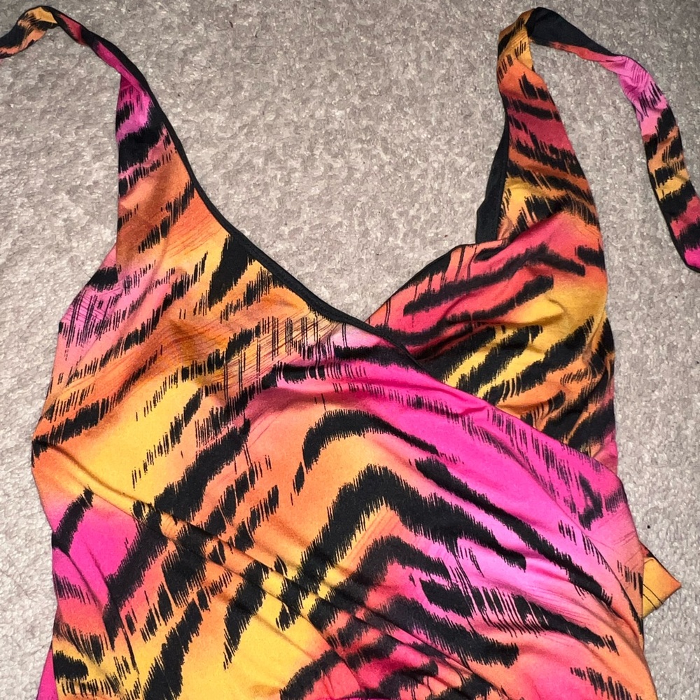 Multi colored printed jumpsuit